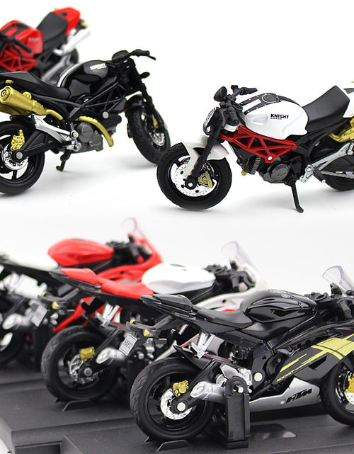 Load image into Gallery viewer, Motorcycle Model Simulation Bend Road Mini Racing Toys
