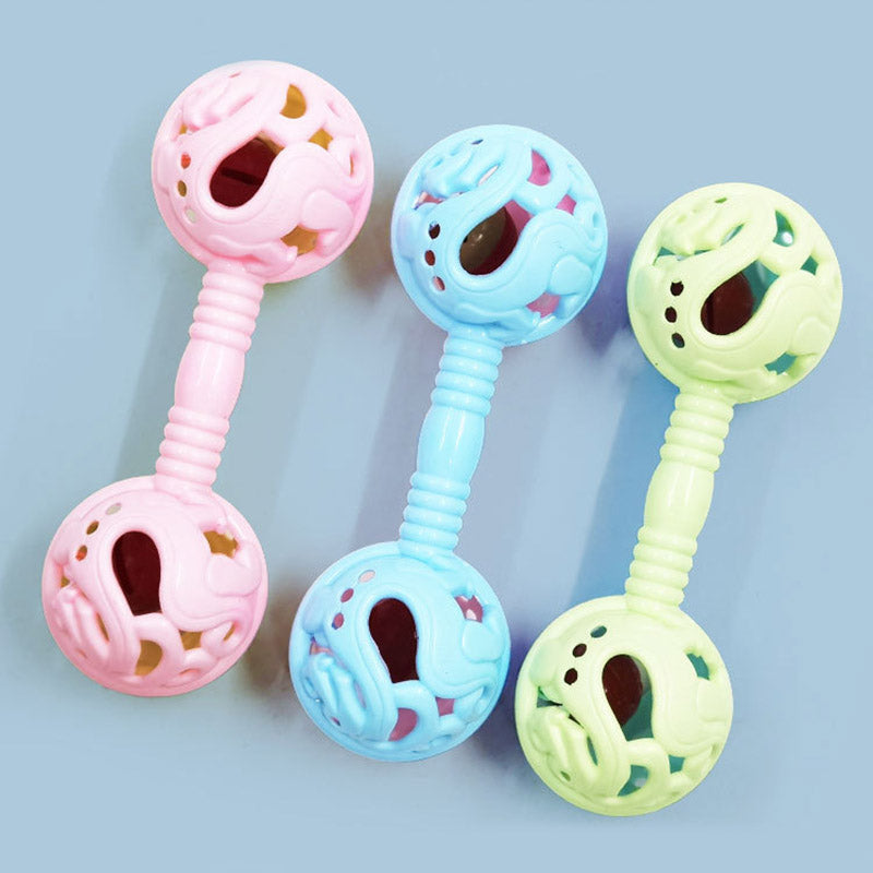 Funny Baby Rattles Toys Handbell Infant