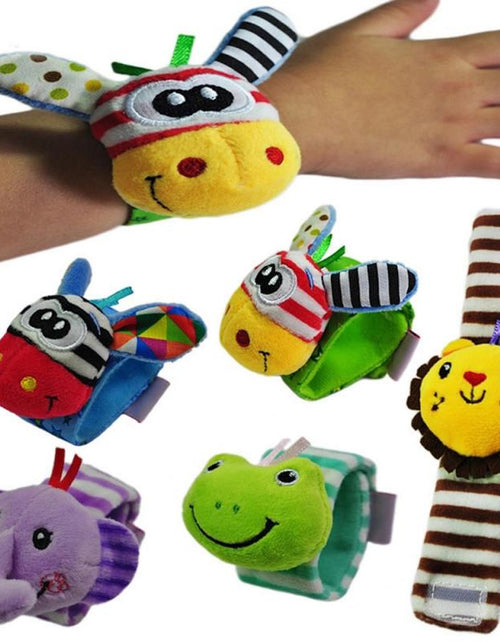 Load image into Gallery viewer, Infant Baby Rattles Toys Plush Stuffed Animal
