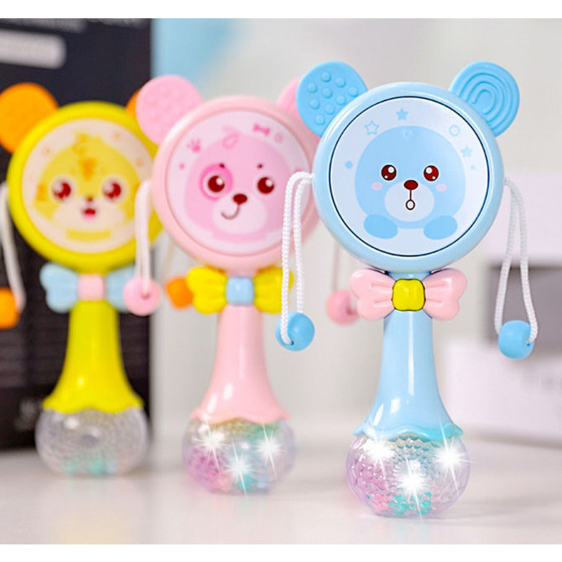 Musical Flashing Baby Mobile Rattles Teether Toy