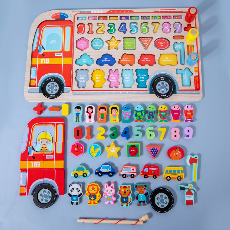 Wooden Montessori Educational Toys